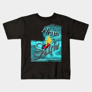 Surf Miami Surfer Wave Kids T-Shirt